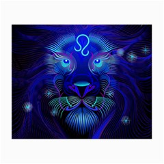 Sign Leo Zodiac Small Glasses Cloth by Mariart