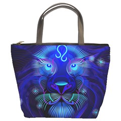 Sign Leo Zodiac Bucket Bags by Mariart