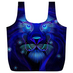 Sign Leo Zodiac Full Print Recycle Bags (l)  by Mariart