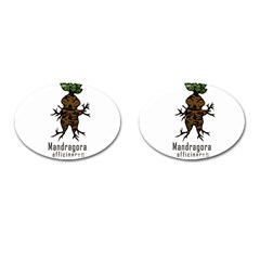 Mandrake Plant Cufflinks (oval) by Valentinaart