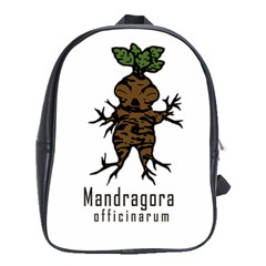 Mandrake Plant School Bags (xl)  by Valentinaart