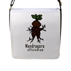 Mandrake Plant Flap Messenger Bag (l)  by Valentinaart