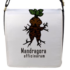 Mandrake Plant Flap Messenger Bag (s) by Valentinaart