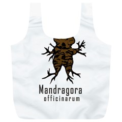 Mandrake Plant Full Print Recycle Bags (l)  by Valentinaart