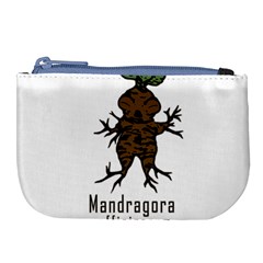 Mandrake Plant Large Coin Purse by Valentinaart