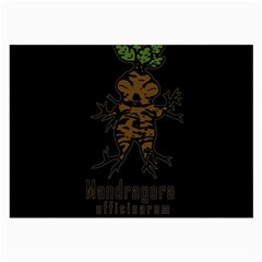 Mandrake Plant Large Glasses Cloth by Valentinaart