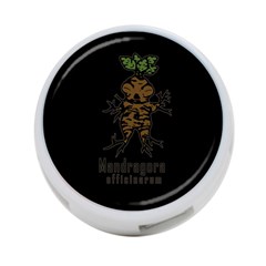 Mandrake Plant 4-port Usb Hub (one Side) by Valentinaart