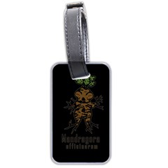 Mandrake Plant Luggage Tags (two Sides)