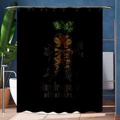 Mandrake Plant Shower Curtain 60  X 72  (medium)  by Valentinaart