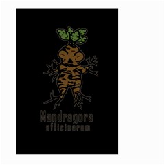 Mandrake Plant Large Garden Flag (two Sides) by Valentinaart