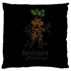 Mandrake Plant Large Cushion Case (two Sides)