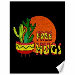 Cactus - Free Hugs Canvas 12  X 16  