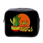 Cactus - free hugs Mini Toiletries Bag 2-Side Front