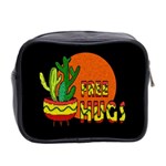 Cactus - free hugs Mini Toiletries Bag 2-Side Back