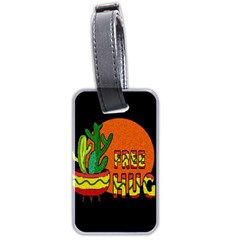 Cactus - Free Hugs Luggage Tags (two Sides) by Valentinaart