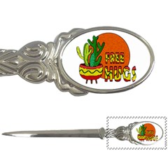 Cactus - Free Hugs Letter Openers by Valentinaart