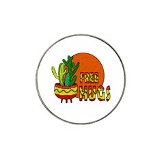 Cactus - Free Hugs Hat Clip Ball Marker (4 Pack) by Valentinaart