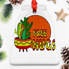 Cactus - Free Hugs Ornament (bell)