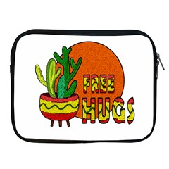 Cactus - Free Hugs Apple Ipad 2/3/4 Zipper Cases by Valentinaart