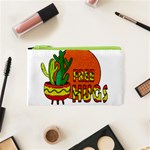 Cactus - free hugs Cosmetic Bag (XS) Front