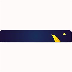 Star Moon Good Night Blue Sky Yellow Light Small Bar Mats by Mariart