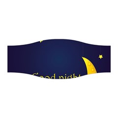 Star Moon Good Night Blue Sky Yellow Light Stretchable Headband