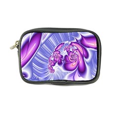 Space Stone Purple Silver Wave Chevron Coin Purse by Mariart