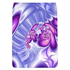 Space Stone Purple Silver Wave Chevron Flap Covers (l)  by Mariart