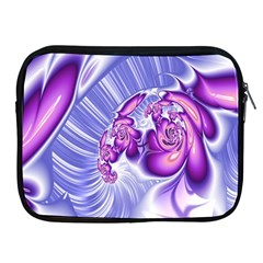 Space Stone Purple Silver Wave Chevron Apple Ipad 2/3/4 Zipper Cases by Mariart