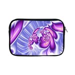 Space Stone Purple Silver Wave Chevron Apple iPad Mini Zipper Cases Front