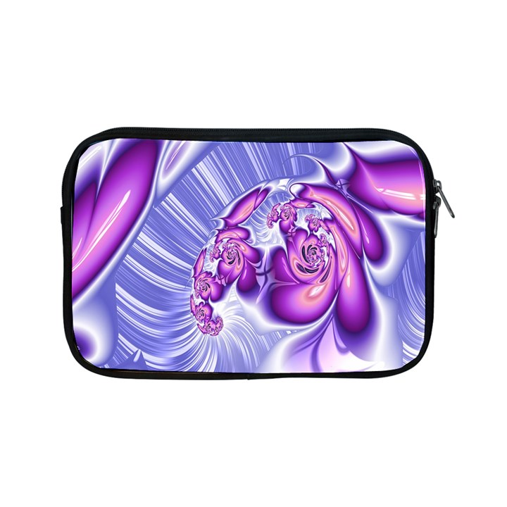 Space Stone Purple Silver Wave Chevron Apple iPad Mini Zipper Cases