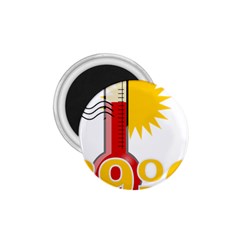 Thermometer Themperature Hot Sun 1 75  Magnets by Mariart