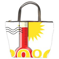 Thermometer Themperature Hot Sun Bucket Bags by Mariart