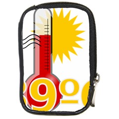 Thermometer Themperature Hot Sun Compact Camera Cases by Mariart