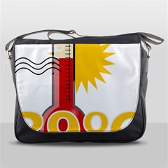 Thermometer Themperature Hot Sun Messenger Bags by Mariart