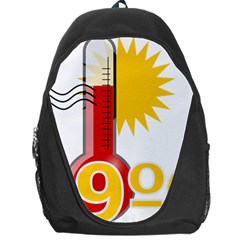 Thermometer Themperature Hot Sun Backpack Bag by Mariart