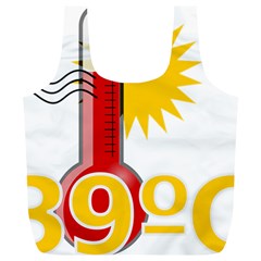 Thermometer Themperature Hot Sun Full Print Recycle Bags (l)  by Mariart