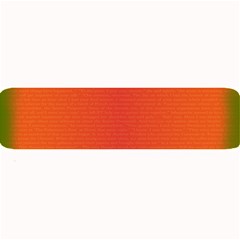 Scarlet Pimpernel Writing Orange Green Large Bar Mats by Mariart