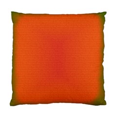 Scarlet Pimpernel Writing Orange Green Standard Cushion Case (one Side) by Mariart