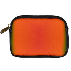 Scarlet Pimpernel Writing Orange Green Digital Camera Cases by Mariart