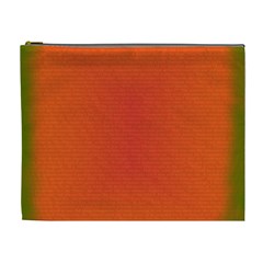 Scarlet Pimpernel Writing Orange Green Cosmetic Bag (xl) by Mariart