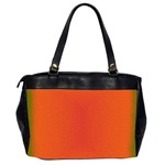 Scarlet Pimpernel Writing Orange Green Office Handbags (2 Sides)  Back