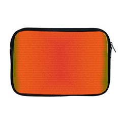 Scarlet Pimpernel Writing Orange Green Apple Macbook Pro 17  Zipper Case by Mariart