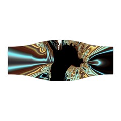 Silver Gold Hole Black Space Stretchable Headband