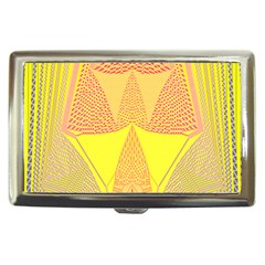 Wave Chevron Plaid Circle Polka Line Light Yellow Red Blue Triangle Cigarette Money Cases by Mariart