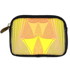 Wave Chevron Plaid Circle Polka Line Light Yellow Red Blue Triangle Digital Camera Cases by Mariart