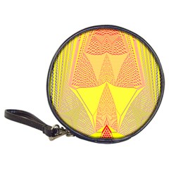 Wave Chevron Plaid Circle Polka Line Light Yellow Red Blue Triangle Classic 20-cd Wallets by Mariart