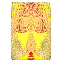 Wave Chevron Plaid Circle Polka Line Light Yellow Red Blue Triangle Flap Covers (l)  by Mariart