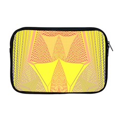 Wave Chevron Plaid Circle Polka Line Light Yellow Red Blue Triangle Apple Macbook Pro 17  Zipper Case