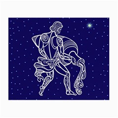 Aquarius Zodiac Star Small Glasses Cloth (2-side)